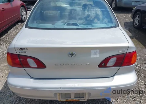 2000 Toyota Corolla Le from USA, damaged, VIN 2T1BR18E0YC357216